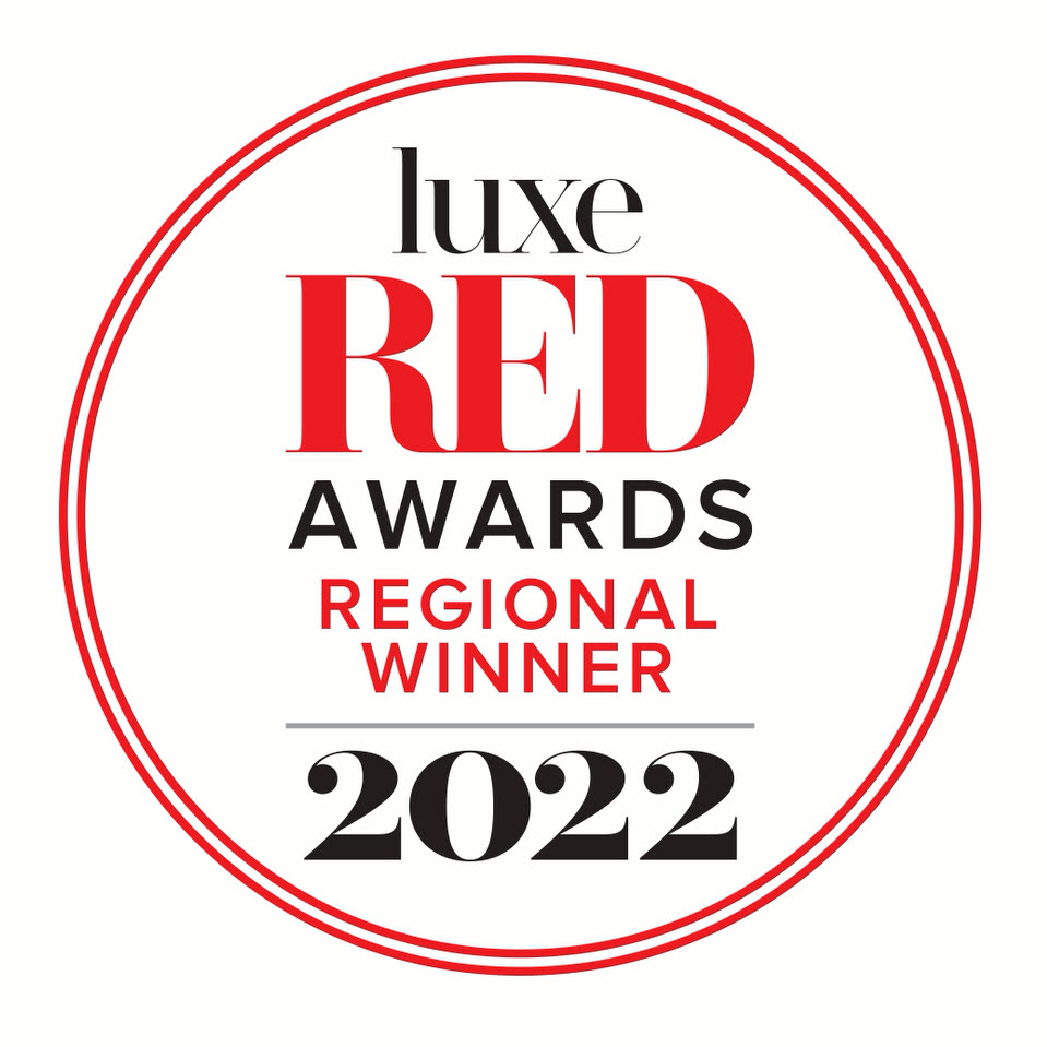 Luxe RED Awards regional winner 2022